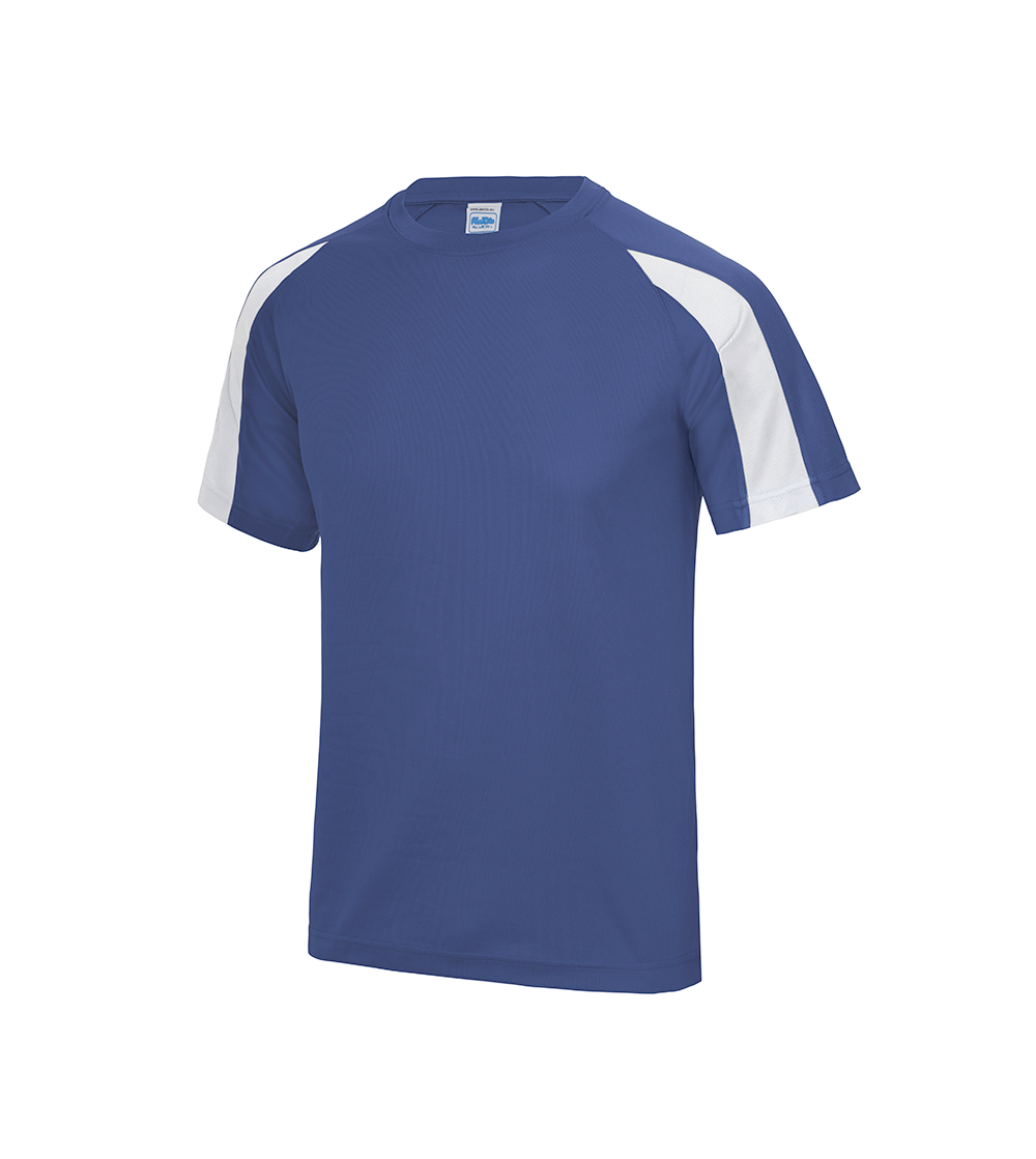Contrast Cool T | ROYAL BLUE/ARCTIC WHITE